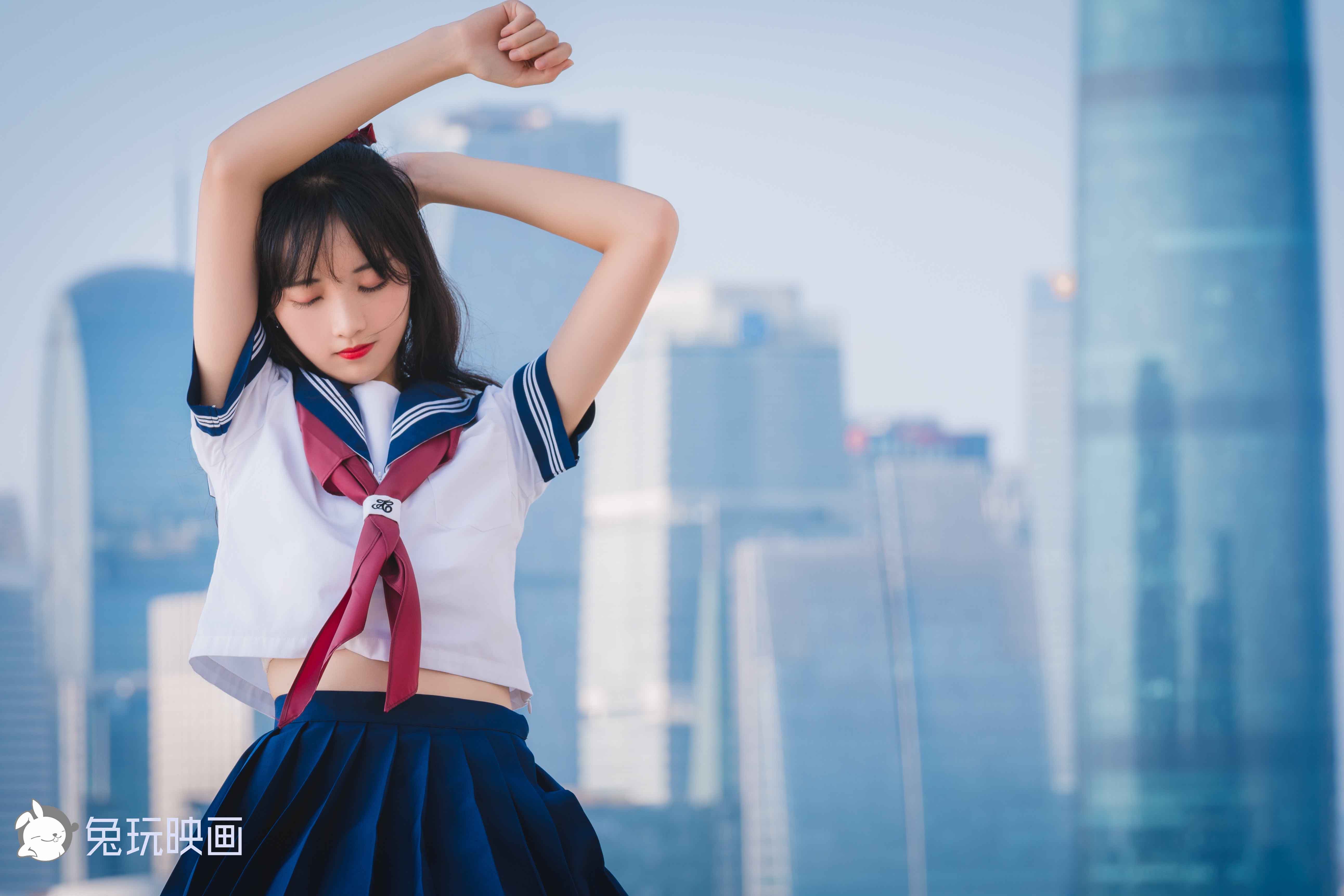 [兔玩映画]B85.002超清新元气少女！插图1